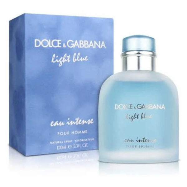 DOLCE & GABBANA LIGHT BLUE EAU INTENSE EDP 100ML FOR MEN