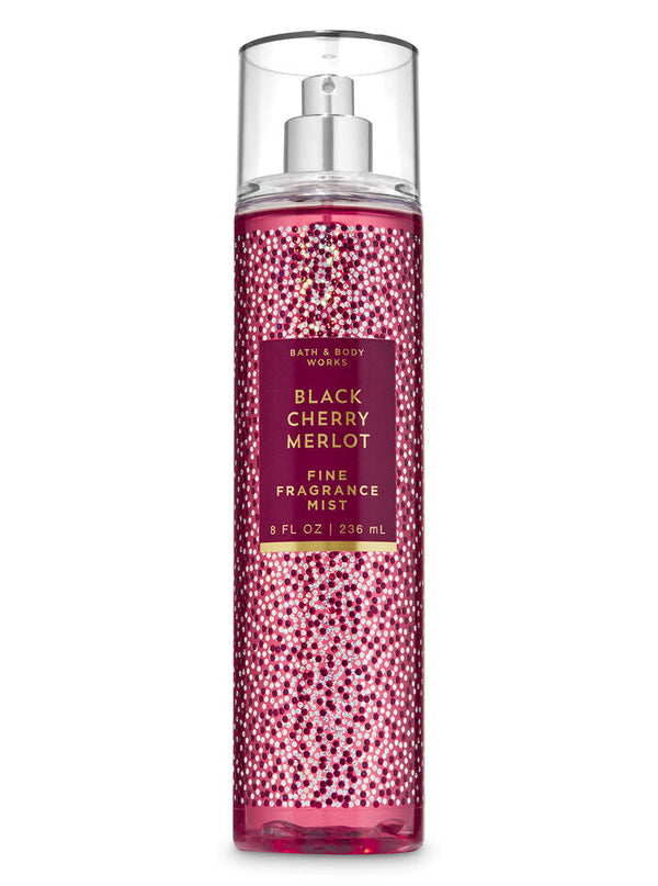 Bath & Body Works Black Cherry Merlot Fine Fragrance 236ml Body Mist for Women