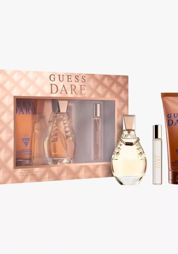 Guess 2-Piece Dare Gift Set for Women, 100ml EDT, 250ml Body Mist