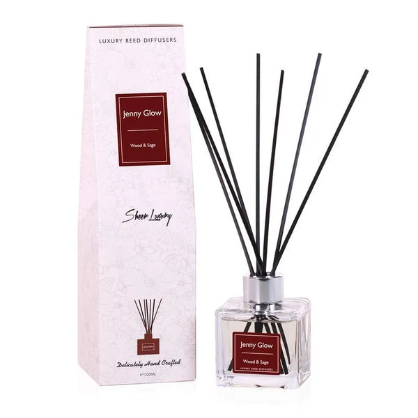 Jenny Glow Wood & Sage Luxury Reed Diffuser Perfume 100ml EDP Unisex