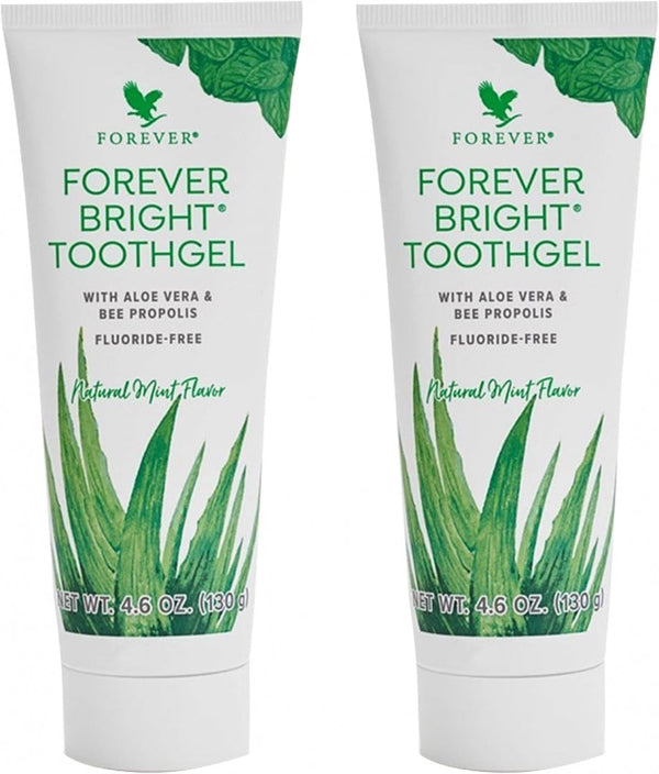 Forever Living Bright toothgel, 46 Oz Pack of 2 Mint