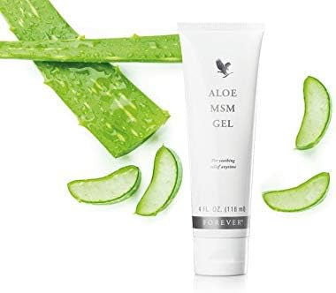 Forever Living Aloe Msm Gel Skin Caresoothes Joints and Muscles, 118 ml