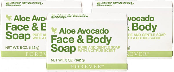 Forever Living Avocado Face and Body Soap Enrich Vitamin A, B, D and E