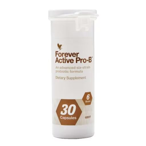 Forever Living Active Pro B, Probiotic Promoting A Healthy Digestive System, 30 Capsules - Soy and Allergen-Free