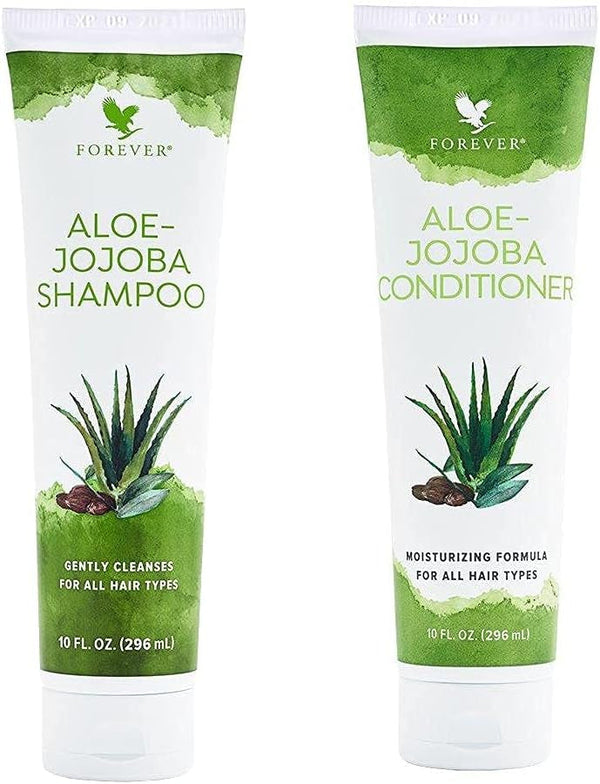 Forever New and Improved Aloe-Jojoba Shampoo and Conditioning Rinse