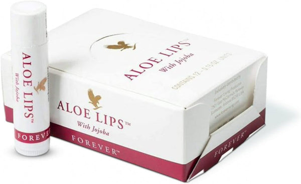 Forever Aloe Lips, Moistens and Softens Lips - Pack of 12