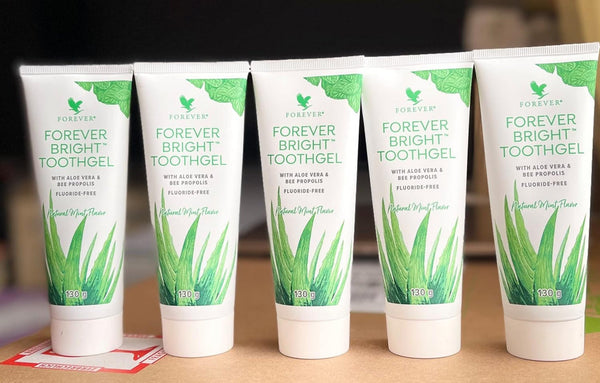 Forever Bright toothgel toothpaste 5 Pieces