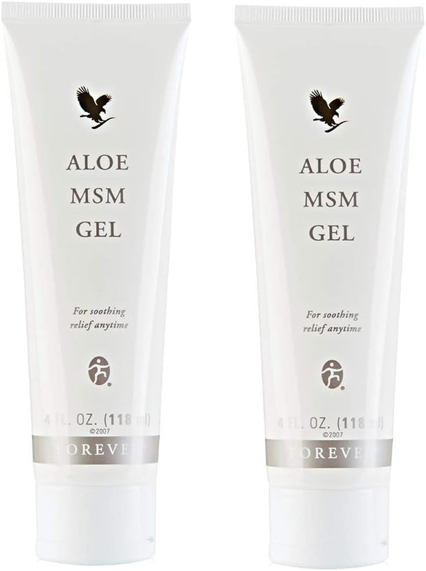 Forever Living Aloe Msm Gel Pack of 2, 4 Oz
