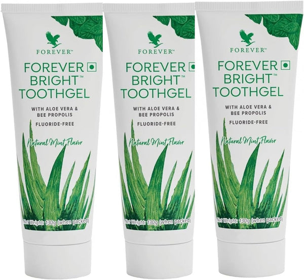 Forever Living Aloe Vera Bright toothgel Pack of 3