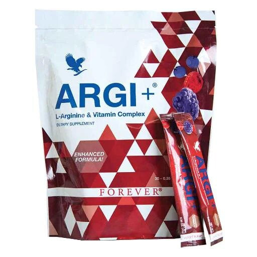 Forever Living Argi+30 Sachets of 10G - High In Vitamins C, D, B6, B12 and Folic Acid