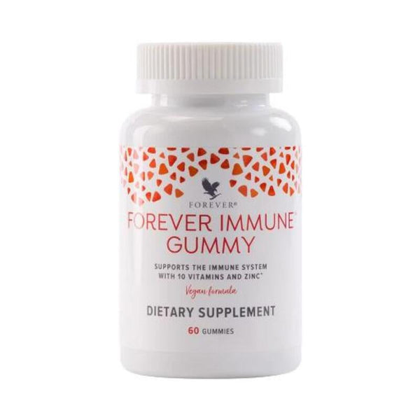 Forever Immune Gummy, Supports A Healthy Immune System with A Blend of 10 Vitamins and Zinc
