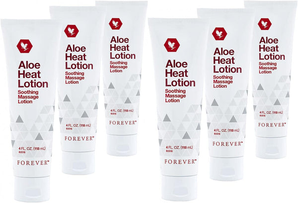 Forever Aloe Heat Lotion 6 Pack