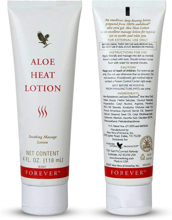 Forever Aloe Heat Lotion 6 Pack