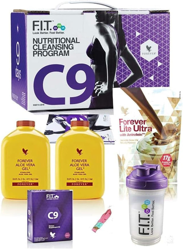 Forever Living Clean 9 Chocolate C9 Detox Pack- Weight and Cleanse Programme