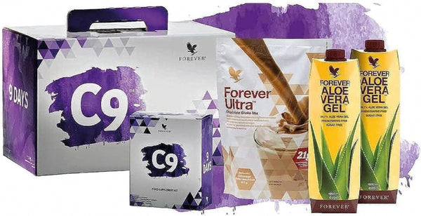 Aloe Vera Forever C9 Detox Gel-Chocolate, Clean 9