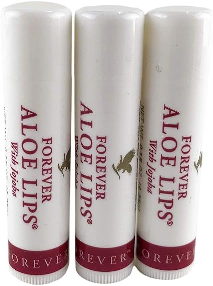 Forever Living Aloe Lips Balm 3 Pieces - Vegetarian Friendly