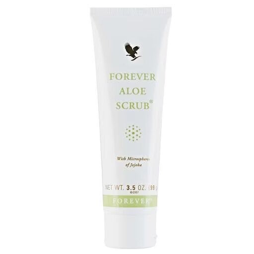 Forever Living Aloe Scrub 99 Grams - Natural Exfoliator for The Body