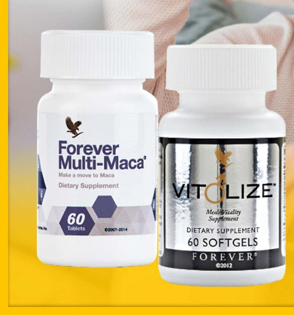 Forever Living Vitolize Men'S Dietary , Forever Living Multi Maca - Gluten Free