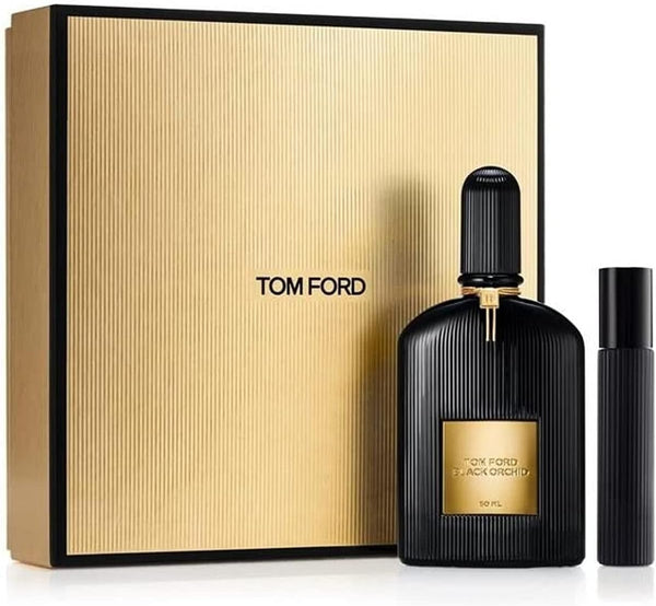 Tom Ford 2-Piece Black Orchid Gift Set for Women, 50ml EDP, 10ml EDP