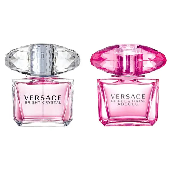 Versace 2-Piece Perfume Set For Women, Bright Crystal 5ml EDT, Bright Crystal Absolu 5ml EDP