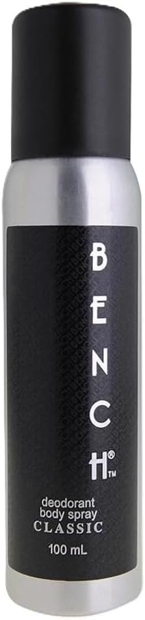 Bench Classic Deodorant Body Spray - Citrus & Floral Blend - Long-lasting Freshness - 100 ml