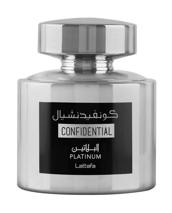 Lattafa Confidential Platinum Edp 100Ml (Unisex)