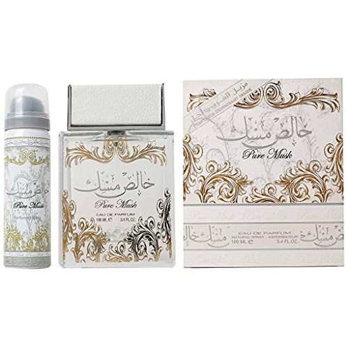 Lattafa Khalis Musk Gift set 100ml EDP + 50ml Deo Unisex