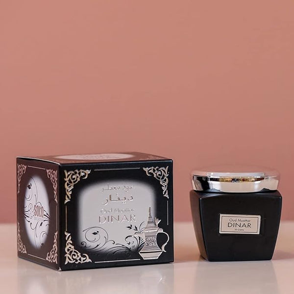 Hamidi Oud Dinar Muattar Incense 50gm Unisex