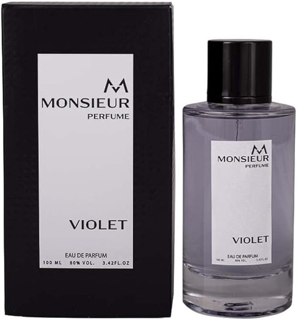 Alina Corel Monsieur Violet for Unisex - Eau de Parfum 3.4 oz