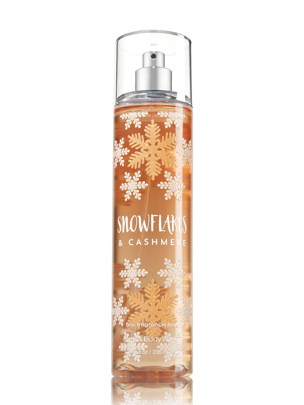 Bath & Body Works Snowflakes & Cashmere Fine Fragrance 236ml Body Mist Unisex