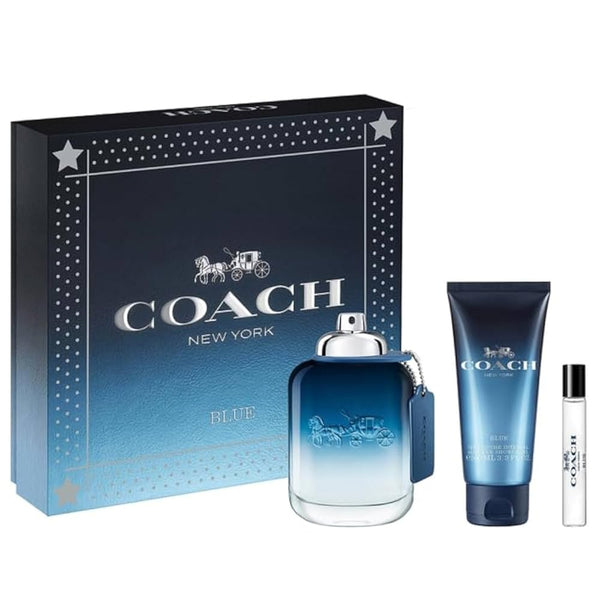COACH BLUE (M) SET EDT 100ML + EDT 7.5ML + SG 100ML