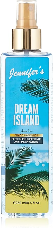 Jennifer's Dream Island Fragrance 250ml Body Mist for Women