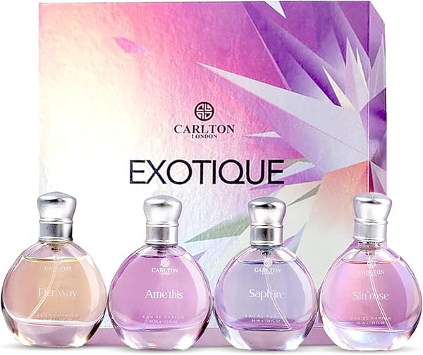 Carlton London Exotique Gift set of 4 premium perfume - 30ml each