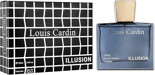 Louis Cardin 2-Piece Illusion Gift Set For Men, 100ml EDP, 200ml Deodorant