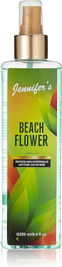 Jennifer's Beach Flower Fragrance 250ml Body Mist for Women