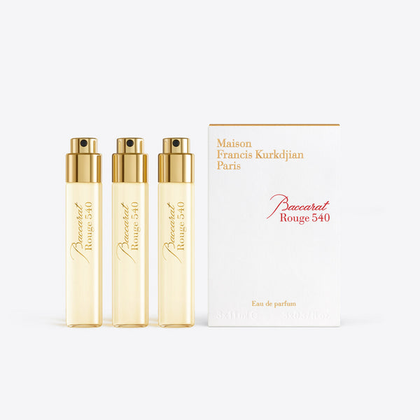 MFK Baccarat Rouge 540 EDP Globe Trotter Travel Spray Refill (3x11ml)