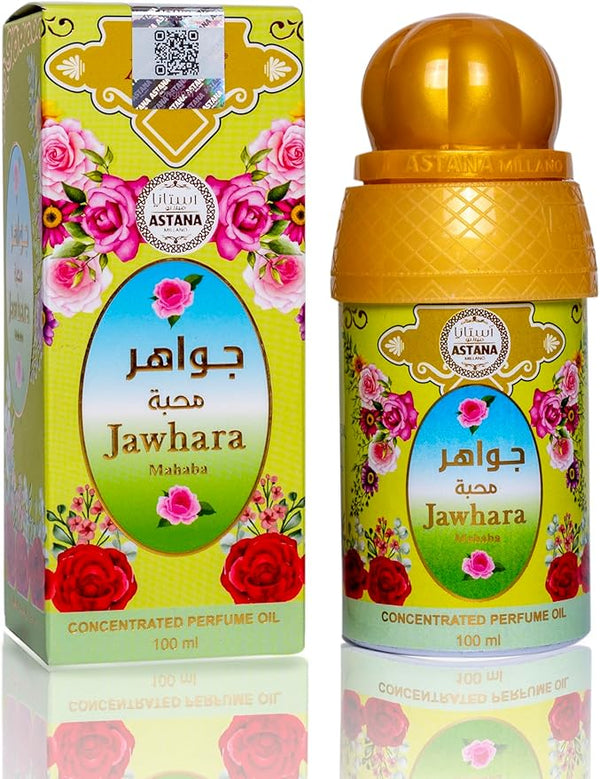 Jawhara Attar for Women Arabic Attar Concentrated Perfume Oil 100% Alcohol Free