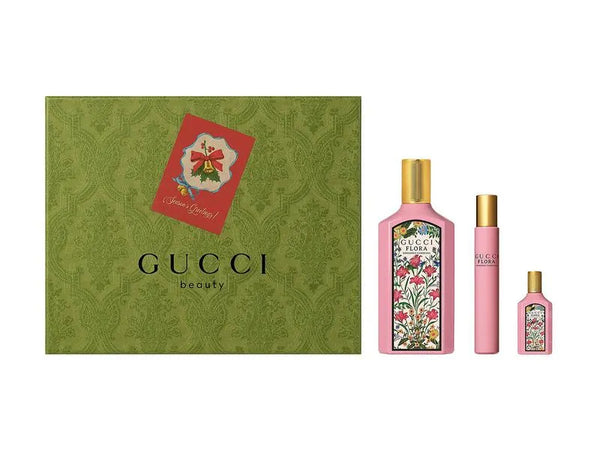 GUCCI FLORA GORGEOUS GARDENIA SET EDP 100ML + TRAVEL SPRAY EDP10ML