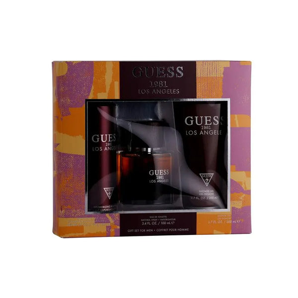 Guess 1981 Los Angeles M EDT 100 ml+S/G 200 ml+Deo 226 ml Set
