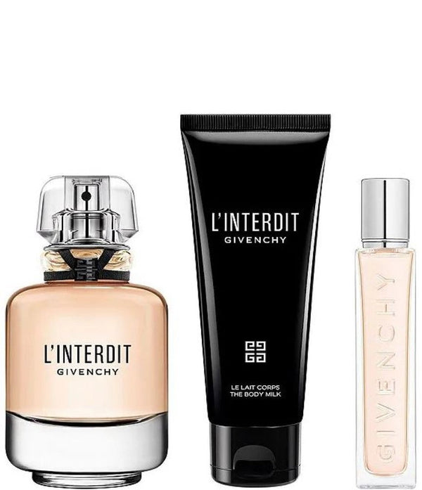 GIVENCHY L'INTERDIT SET EDP 80ML+EDP 12.5ML+B/L75ML