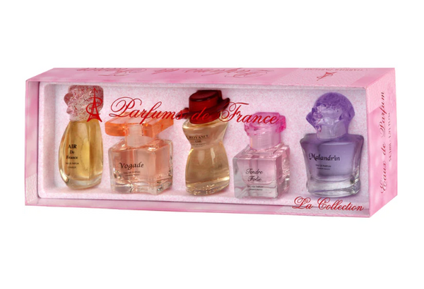 Charrier Parfums 5 Pieces La Collection Mini Gift Box Set EDP for Women