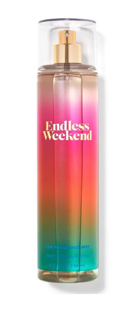 Bath & Body Works Endless Weekend 236ml Fragrance Body Mist Unisex