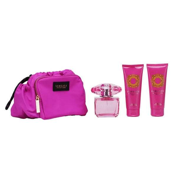 VERSACE BRIGHT CRYSTAL ABSOLU 90ML +SHOWER GEL 100ML +B/L 100ML +BAG