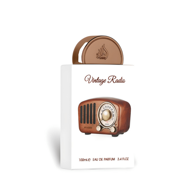Lattafa Pride Vintage Radio EDP Spray 100ml / 3.4 oz Fragrances for Unisex