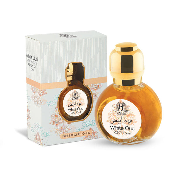 Hamidi White Oud 15ml Attar Unisex