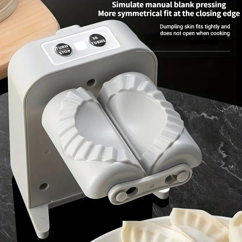 1pc, Electric Dumpling Maker, 2023 New Rechargeable Automatic Dumpling Making Machine, Home Electric Dumpling Making Machine Mold, Can Make 1500 Dumplings When Fully Charged, Small Appliances, Kitcehn Accessories