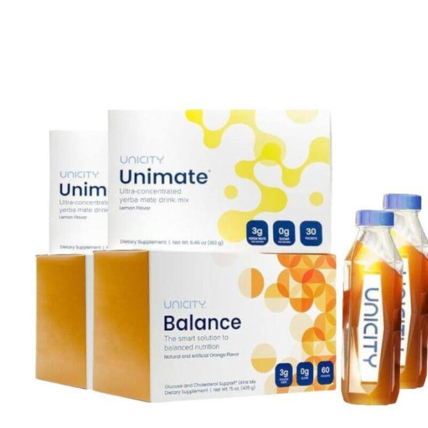 Feel Great 60-Day Bulk Pack – Unicity  Unimate &  Balance -  Weight Loss Supplement