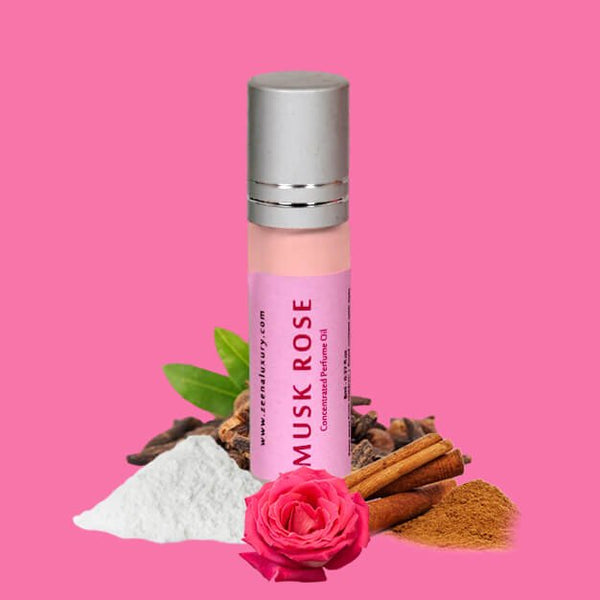 Smell Me Rose Musk Perfume Oil P05 Long Lasting Fragrance 10ml Unisex