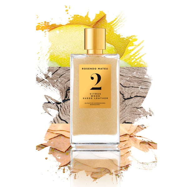 Rosendo Mateu No.2 Citrus Wood Suede Leather 100ml EDP Unisex